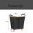 Washing Cart, Large Wheeled Washing Cart -300L Heavy-Duty Washing Sorting Machine With Rolling Basket, Suitable For Home/Hotel/Industrial Use-123039867
