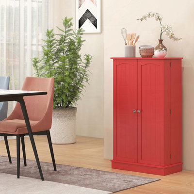 Garde-manger compact avec 12 tablettes de porte et tablettes réglables
