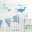 Bordure de papier peint L 16,56 pi x l 8,36 po I Whale Always Love You