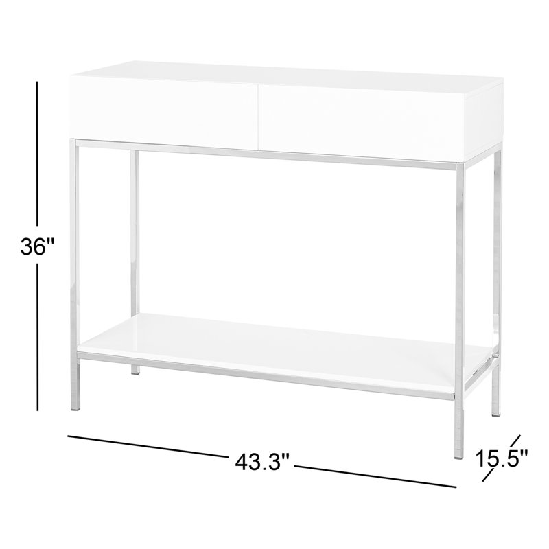 Woodway 43.3'' Console Table