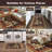 Cabin Brown Bear Non-slip Washable Area Rug-1638031328