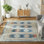 Sundance Mesa Canyon Ikat Blue Wool Hand Crafted Area Rug