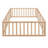 Wood Daybed Frame With Fence-595980155-595980157