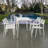 Indara Rectangular Metal Outdoor Dining Table , 47.2'' in. W 23.6'' in. D