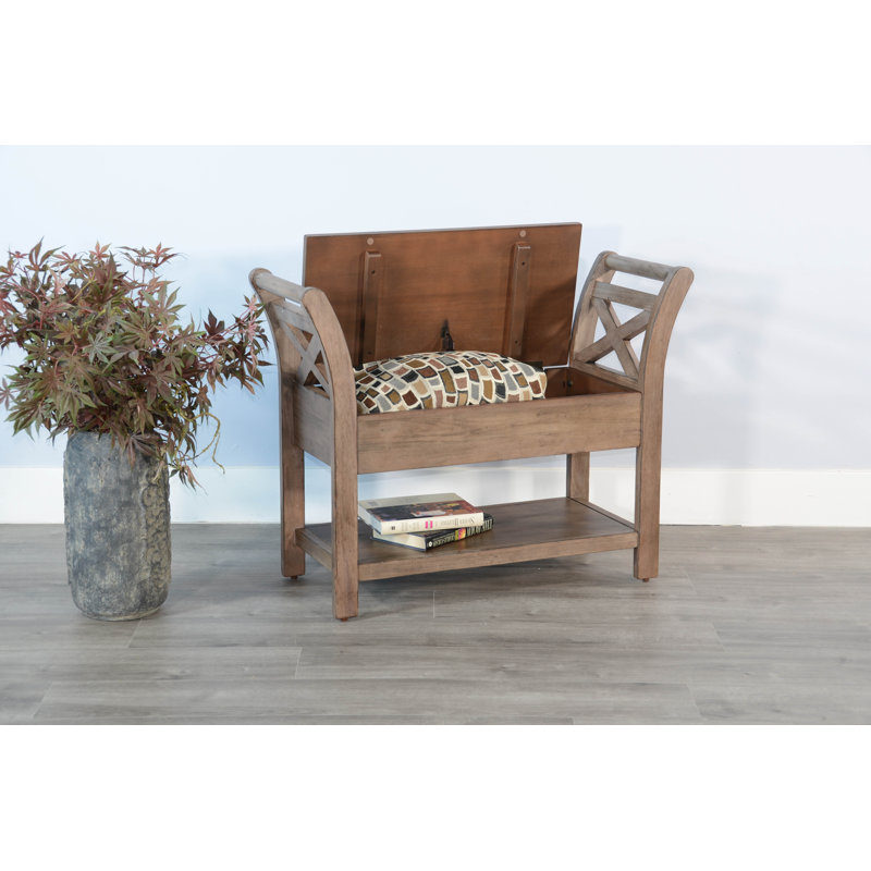 Afognak Storage Bench, Brown