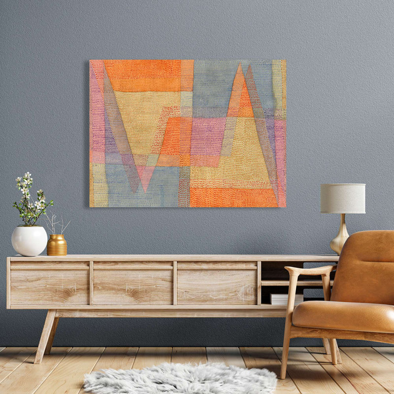The Light And The Sharpness, 1935 by Paul Klee - Wrapped Canvas Print, 70cm H x 100cm W x 4cm D