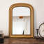 Miroir mural décoratif avec cadre en bois
