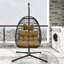 Fauteuil œuf suspendu en rotin Four Corners-461362152
