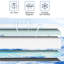 Matelas en mousse à mémoire de forme extra ferme, matelas mi-ferme à double face extra ferme pour les maux de dos-346367440-346367446