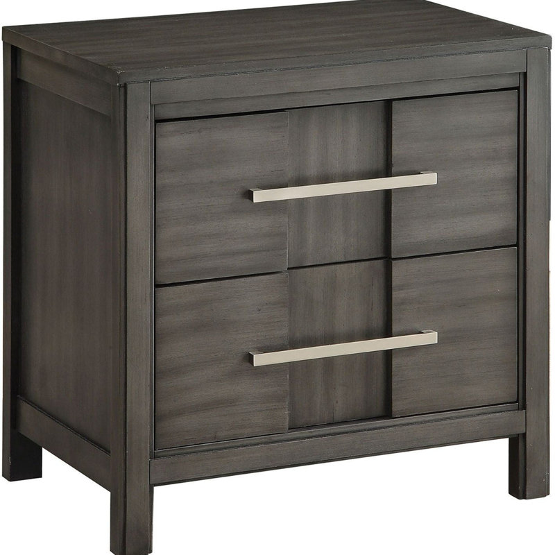 Transitional 1pc Nightstand