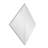 Adoree V Grooved Square Mirror