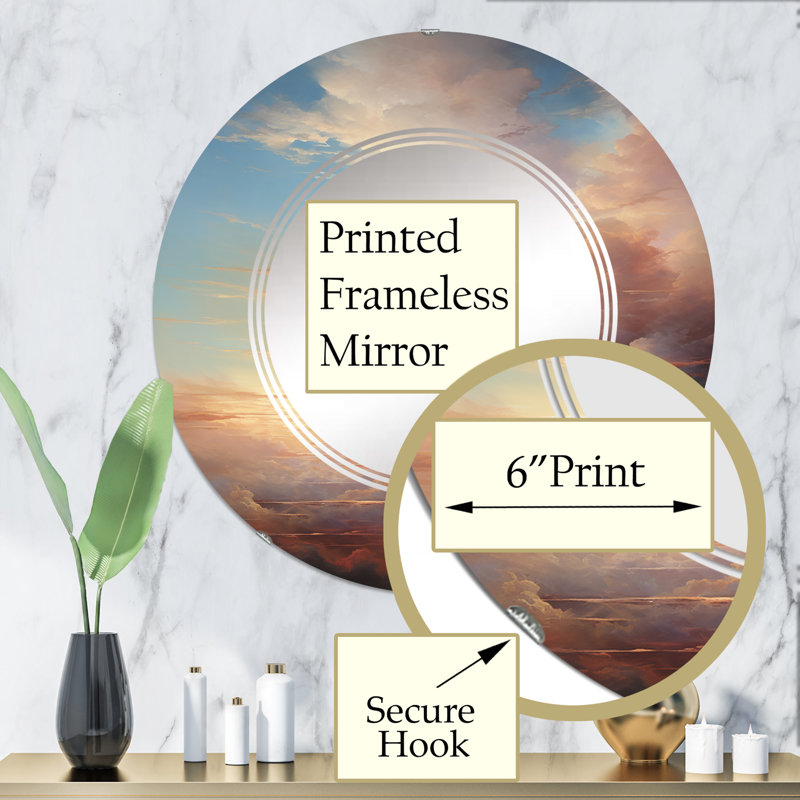 Miroir Cardville, 32 po x 32 po