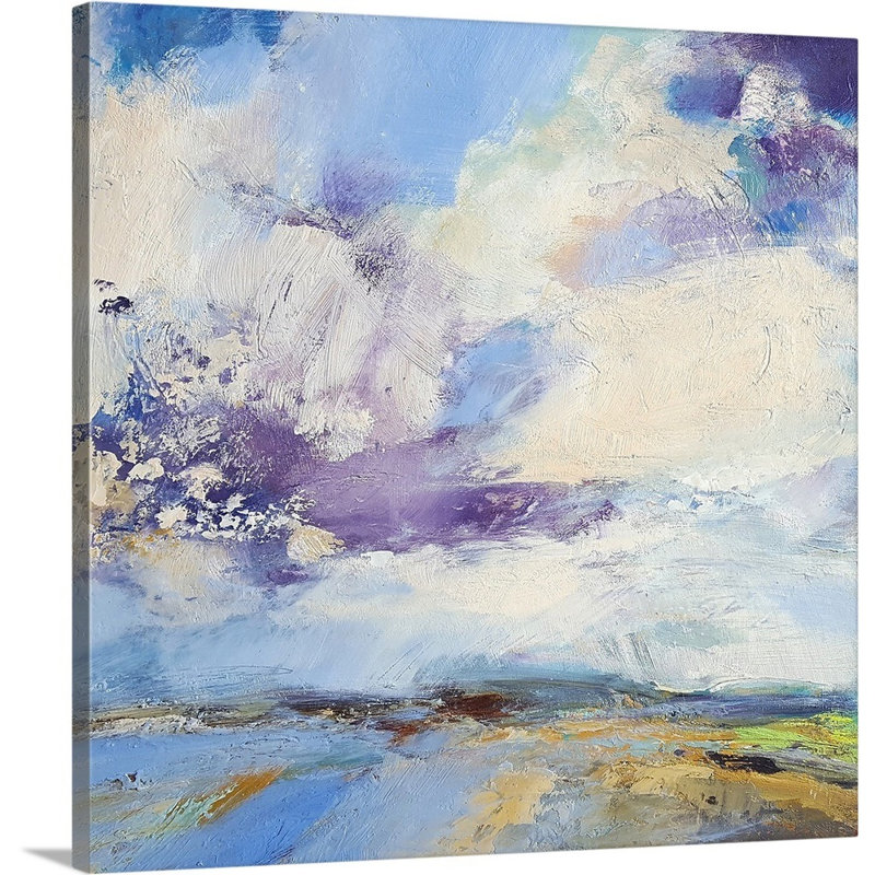 Reproduction d’art sur toile, "Brisk" par Andrew Kinmont, Toile tendue, H 20 po x l 20 po x P 1,25 po