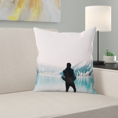 Coussin décoratif mountain lake