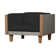 Catalina Outdoor Teak Lounge Chair