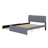 Teddy Fleece Upholstered Platform Bed With Trundle-1756718420-1756718442