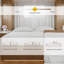 Matelas moyen en mousse viscoélastique 10 "Adline-745963605