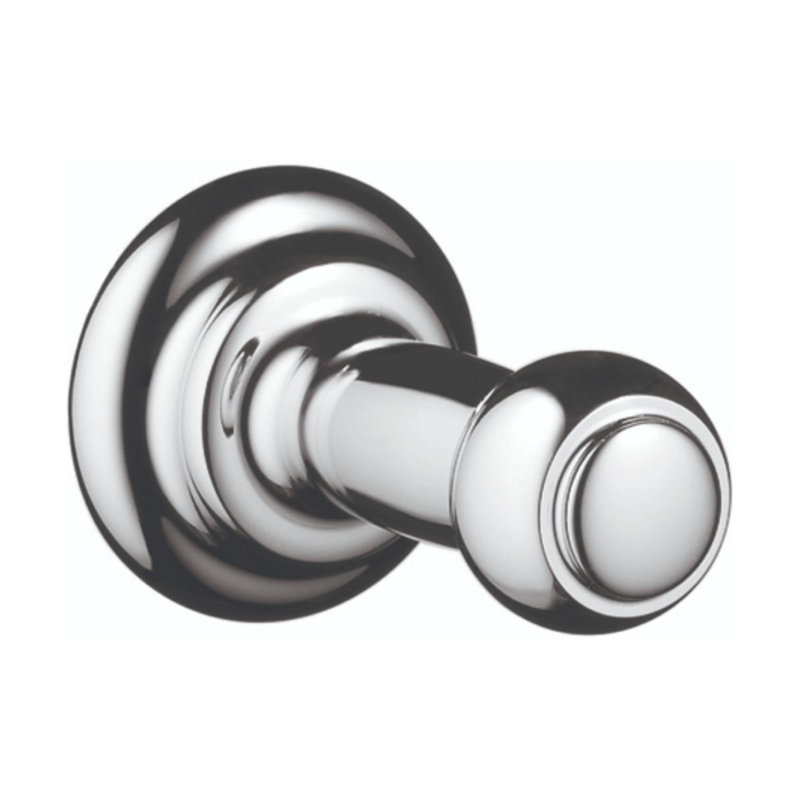 Retroaktiv Tango Wall Mounted Robe Hook, Chrome
