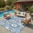 Gregori Floral Farmhouse Area Rug-1126657980