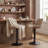 Zager Swivel Upholstered Adjustable Height Bar Stool-1978529460-1968127146