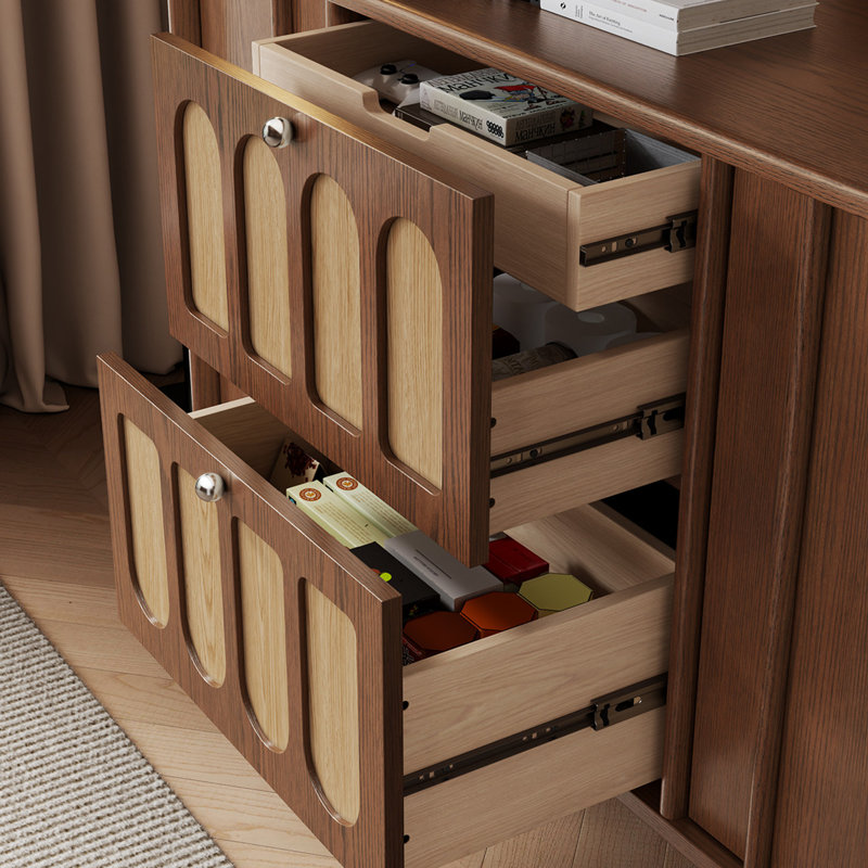 Buffet de style nordique minimaliste