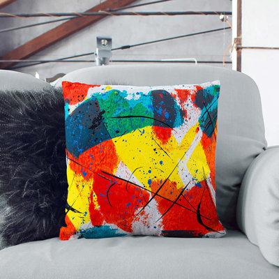 Abstract Square Cushion