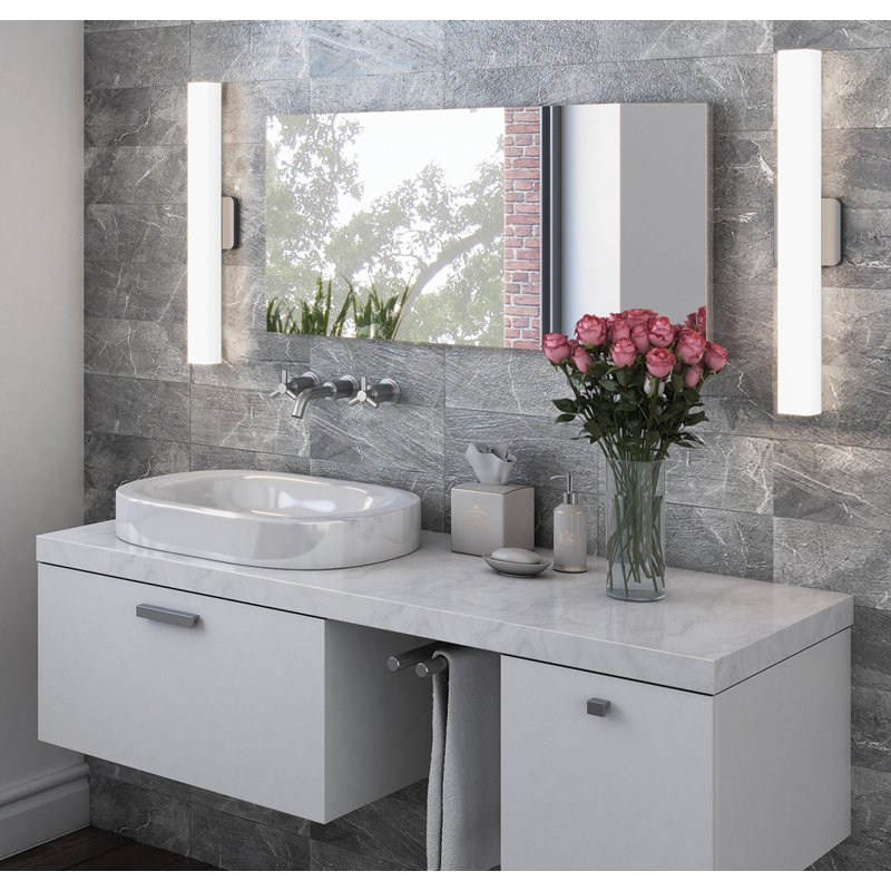 Pesotum Dimmable LED Bath Bar, Chrome