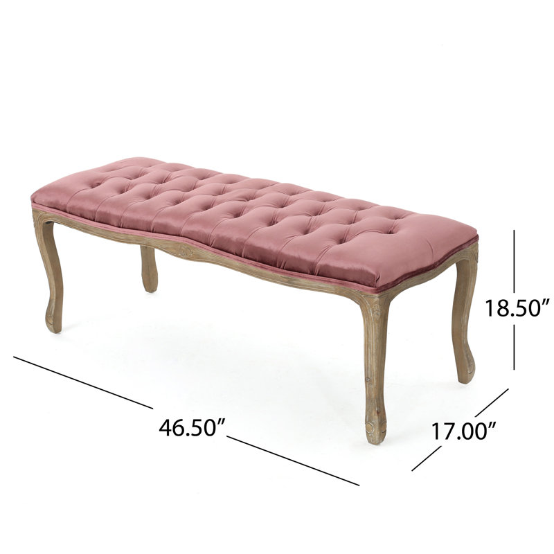Versatile Plush Bench For Home Enhancement With Soft Cushioning