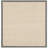 Debroh Natural Fiber Sisal With Latex Solid Color Rug-1917849681