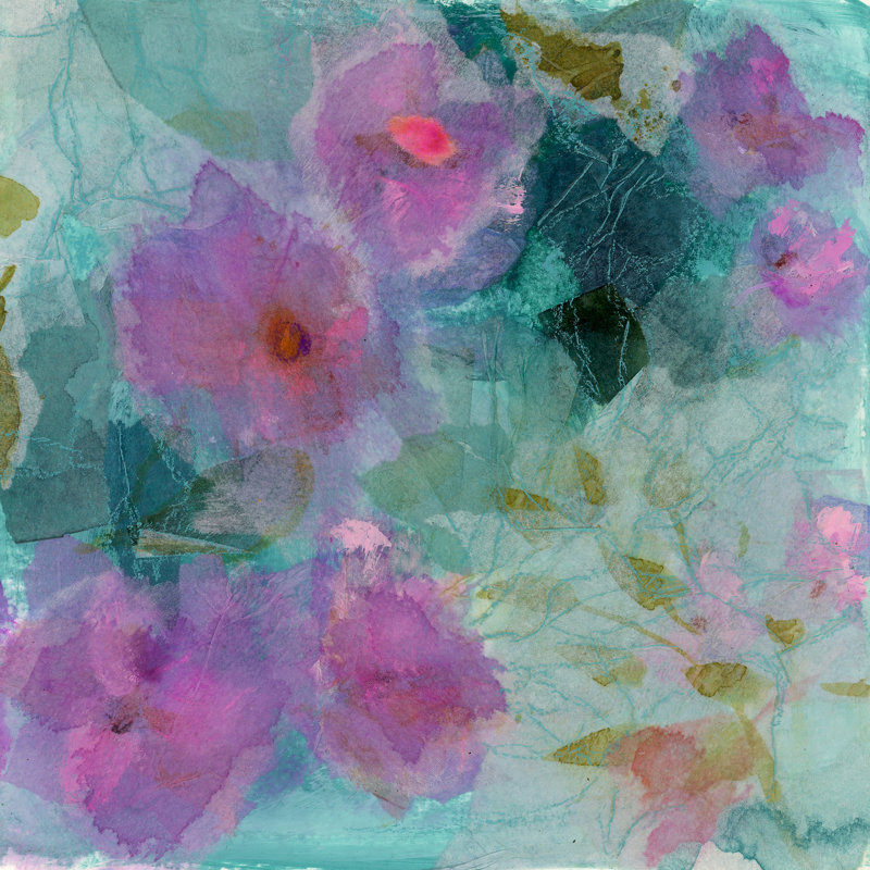 Tamron Softly Summer V by Marabeth Quin - Wrapped Canvas Print, 30 cm H x 30 cm W