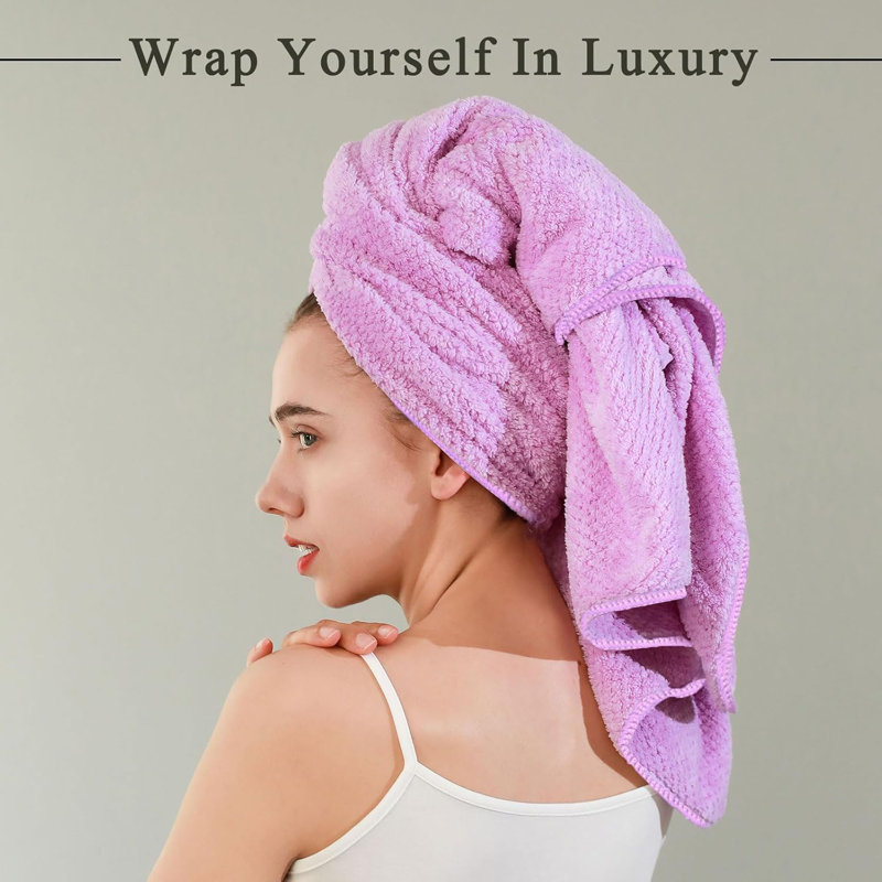 Serviette de bain en microfibre - ultra-douce, super absorbante, non pelucheuse pour la salle de bain / salle de sport / voyage