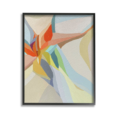 " Asymmetrical Soft Shapes " by Erika Gehringer on Canvas