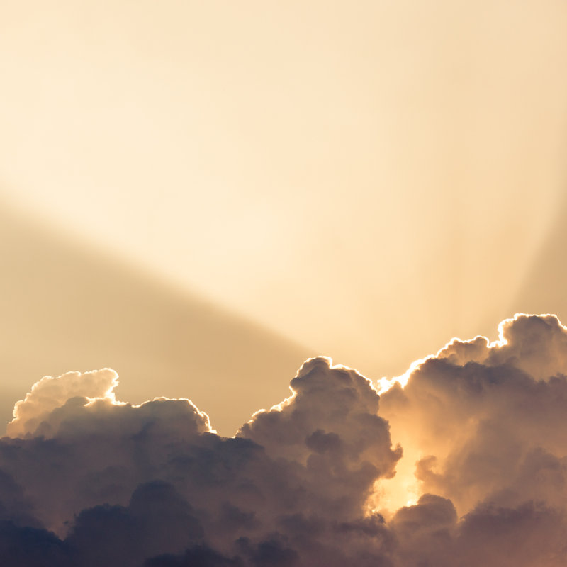 Yellow Rays Of Sunshine by GiorgioMagini - Print, 122cm H x 122cm W x 3.8cm D