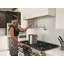 Moen Modern Wall Mount Swing Arm Folding Pot Filler Kitchen Faucet-1358253204