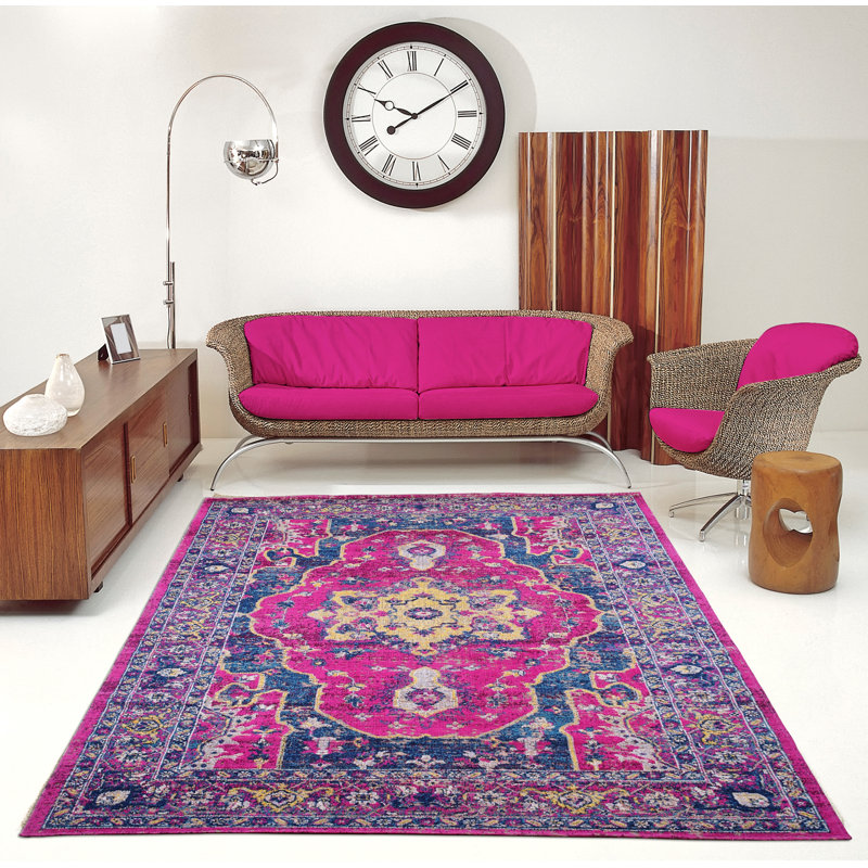 Tapis oriental Harrold, Rectangulaire 5 pi 3 po x 7 pi 6 po
