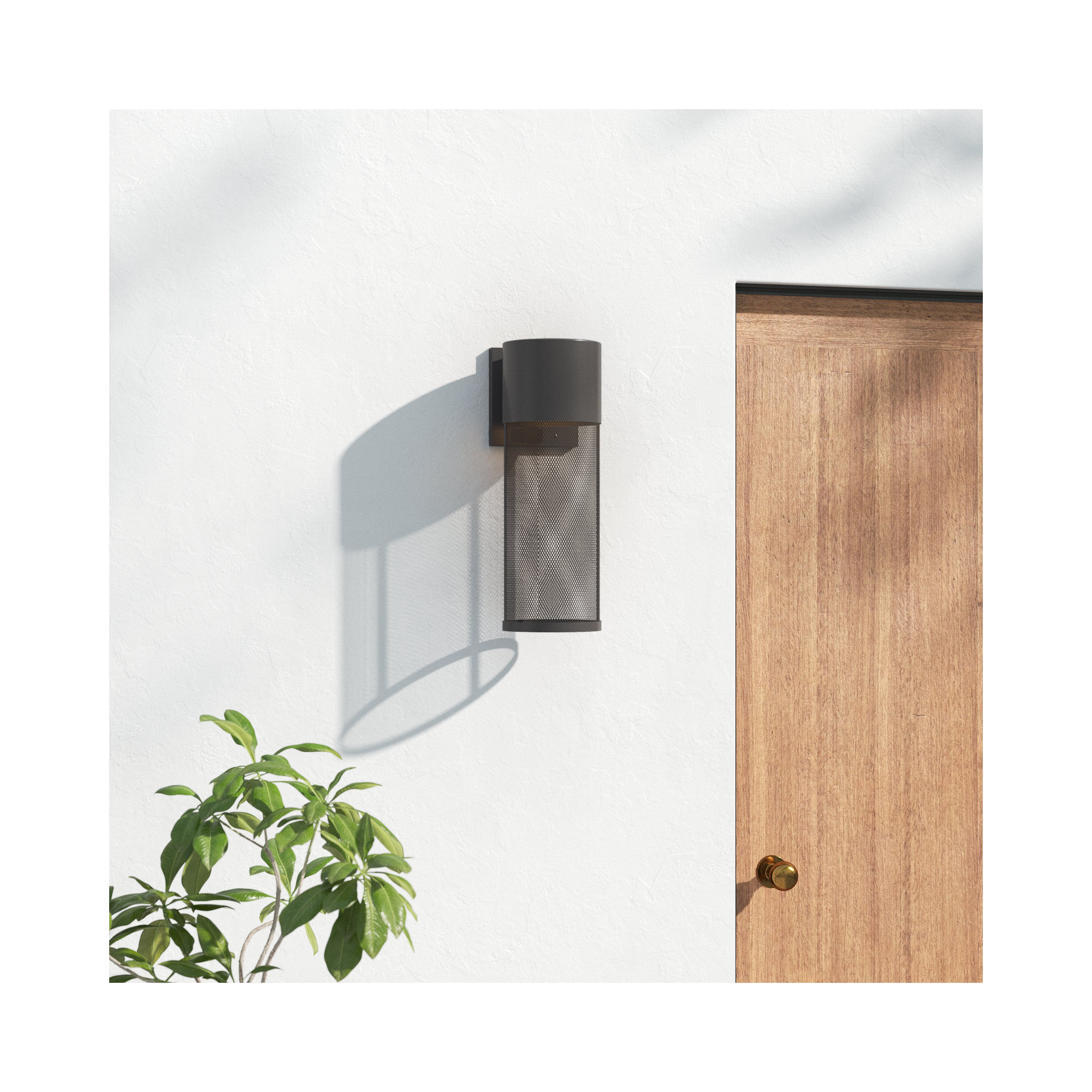 Derek Aluminum 21.8'' H X 7.3'' W Outdoor Wall Light, Incandescent