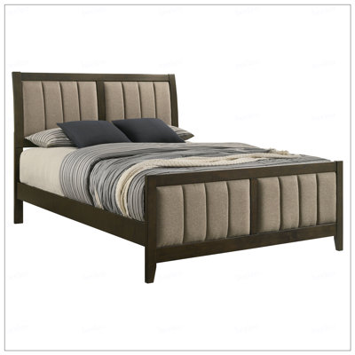 Clement  Cocoa 51-inch Queen Panel Bed