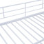 Over  Metal Bunk Bed With Lateral Storage Ladder And Wardrobe
