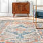 Tapis bleu / beige Parkison-1431677668