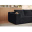 Canapé modulaire en nuage de 104 po avec méridienne en forme de L, canapé modulaire moderne avec assise profonde, fauteuils rembourrés pour la chambre à coucher du salon, aucun assemblage requis (tissu en chenille innovant)-1642161541-1642161540