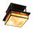 Youngblood Glass Semi Flush Mount