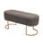 Annetta Modern 39.4"W Velvet Upholstered Bench-70145930