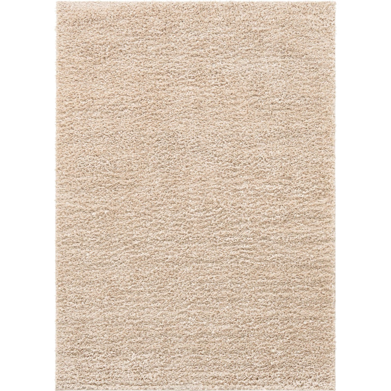 Tapis beige tissé à la machine Analena, Rectangle 9 pi x 12 pi