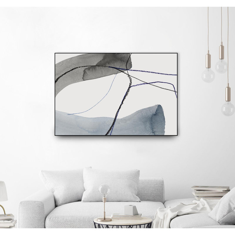 «Wraraps I», toile encadrée par Giant Art