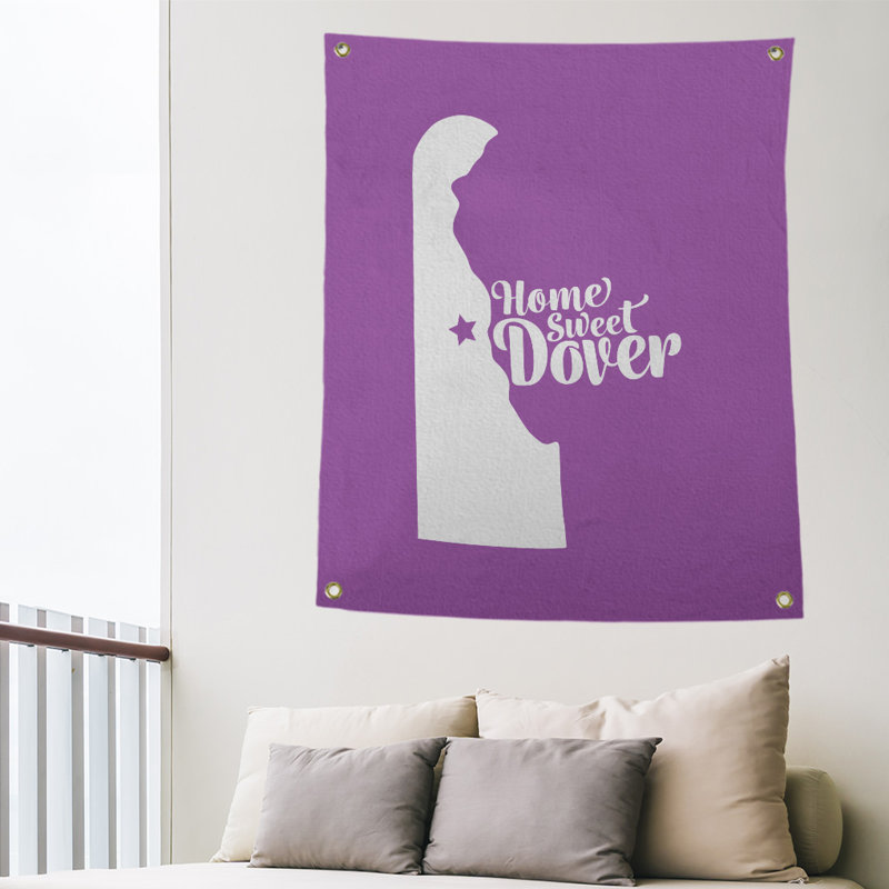 Polyester Tapestry, 80" H x 59" W, Violet