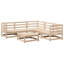 Alpen Home 6 Piece Garden Sofa Set Solid Wood-745647162
