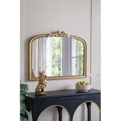 Miroir arqué de style baroque