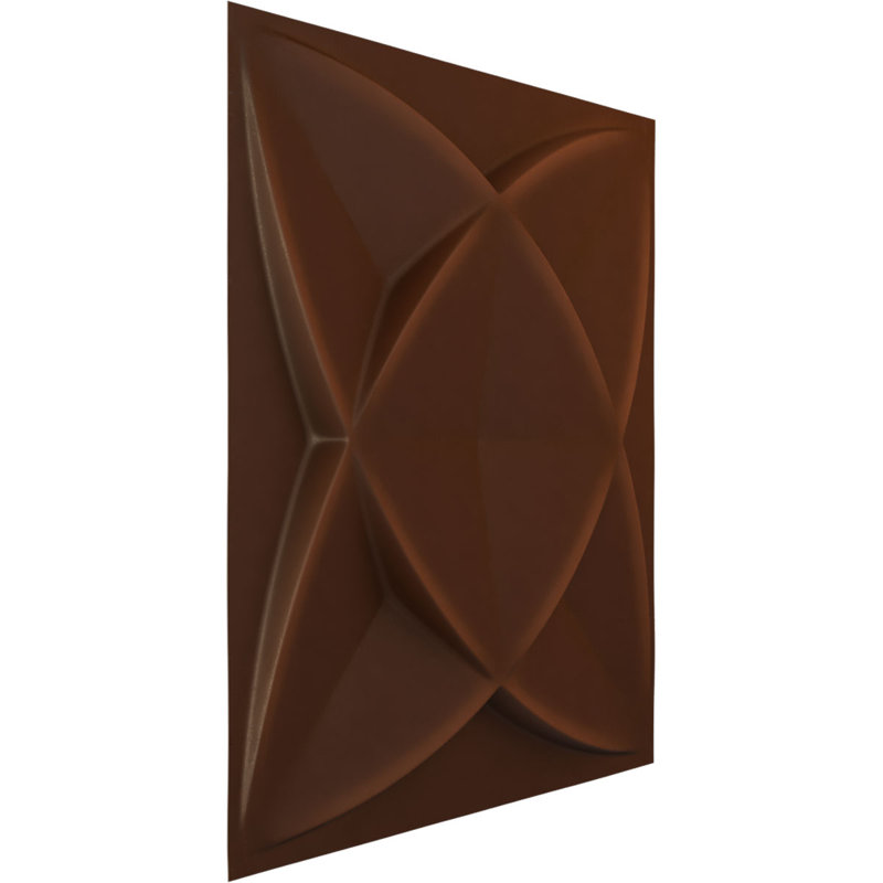 Speedwell EnduraWall Decorative 3D Wall Panel, Universal Aged Metallic Rust