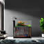 Réservoir d'aquarium rectangulaire gris minimaliste Eco