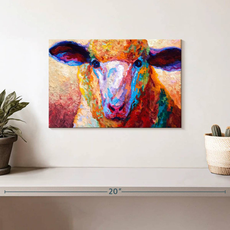 Brampt Dorset Ewe, 8" H x 12" W